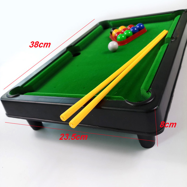 Novas crianças grande casa mini brinquedos mesa de bilhar jogos de plástico  funcional household snooker mesa jogos para crianças - AliExpress